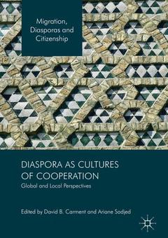 Couverture de l’ouvrage Diaspora as Cultures of Cooperation