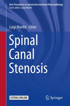 Couverture de l’ouvrage Spinal Canal Stenosis