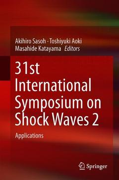 Couverture de l’ouvrage 31st International Symposium on Shock Waves 2
