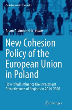 Couverture de l’ouvrage New Cohesion Policy of the European Union in Poland