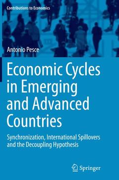 Couverture de l’ouvrage Economic Cycles in Emerging and Advanced Countries