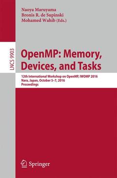 Couverture de l’ouvrage OpenMP: Memory, Devices, and Tasks