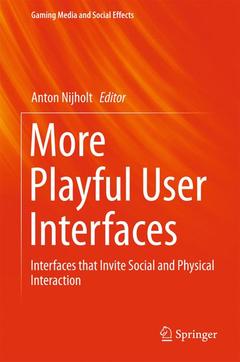 Couverture de l’ouvrage More Playful User Interfaces