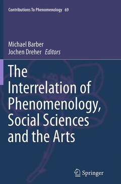 Cover of the book The Interrelation of Phenomenology, Social Sciences and the Arts