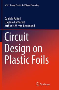 Couverture de l’ouvrage Circuit Design on Plastic Foils