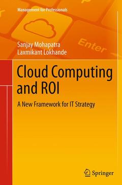 Couverture de l’ouvrage Cloud Computing and ROI