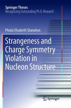 Couverture de l’ouvrage Strangeness and Charge Symmetry Violation in Nucleon Structure