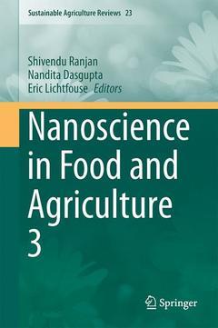 Couverture de l’ouvrage Nanoscience in Food and Agriculture 3