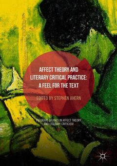 Couverture de l’ouvrage Affect Theory and Literary Critical Practice