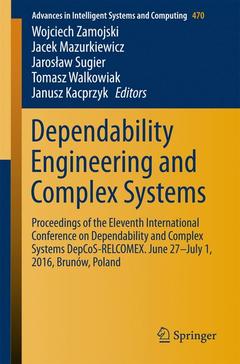 Couverture de l’ouvrage Dependability Engineering and Complex Systems