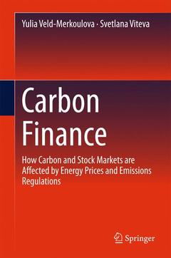 Couverture de l’ouvrage Carbon Finance