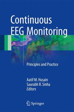 Couverture de l’ouvrage Continuous EEG Monitoring