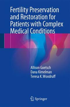 Couverture de l’ouvrage Fertility Preservation and Restoration for Patients with Complex Medical Conditions