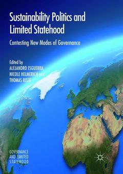 Couverture de l’ouvrage Sustainability Politics and Limited Statehood