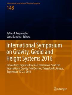 Cover of the book International Symposium on Gravity, Geoid and Height Systems 2016