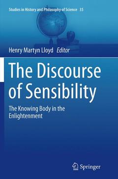 Couverture de l’ouvrage The Discourse of Sensibility