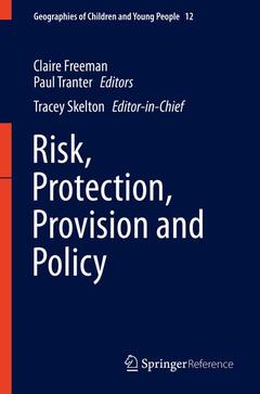 Cover of the book Risk, Protection, Provision and Policy