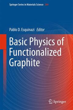 Couverture de l’ouvrage Basic Physics of Functionalized Graphite