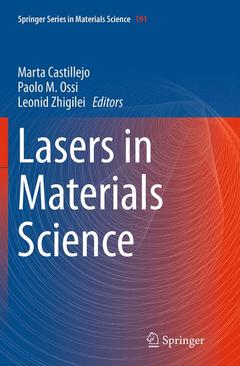 Couverture de l’ouvrage Lasers in Materials Science