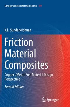 Cover of the book Friction Material Composites