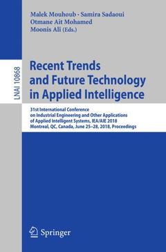 Cover of the book Recent Trends and Future Technology in Applied Intelligence