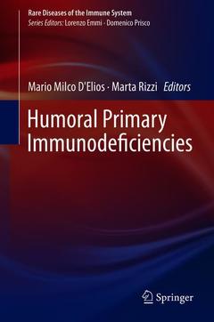 Couverture de l’ouvrage Humoral Primary Immunodeficiencies