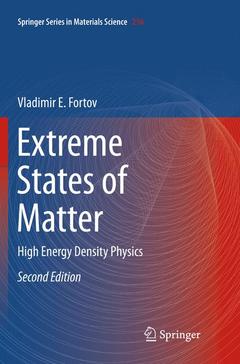 Couverture de l’ouvrage Extreme States of Matter