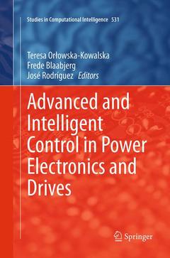 Couverture de l’ouvrage Advanced and Intelligent Control in Power Electronics and Drives