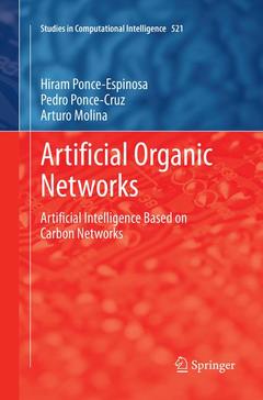 Cover of the book Artificial Organic Networks