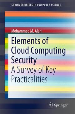 Couverture de l’ouvrage Elements of Cloud Computing Security