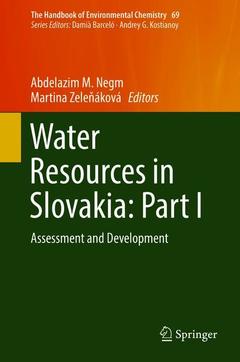 Couverture de l’ouvrage Water Resources in Slovakia: Part I