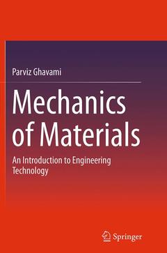 Couverture de l’ouvrage Mechanics of Materials