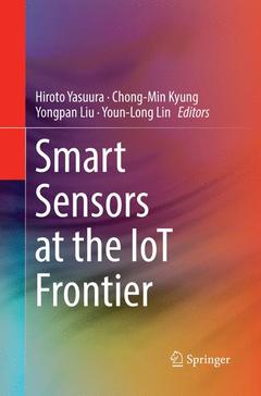 Couverture de l’ouvrage Smart Sensors at the IoT Frontier 