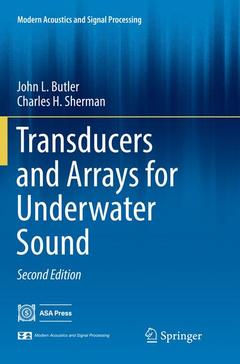 Couverture de l’ouvrage Transducers and Arrays for Underwater Sound