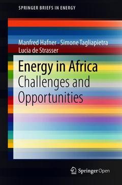 Couverture de l’ouvrage Energy in Africa