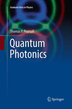 Couverture de l’ouvrage Quantum Photonics