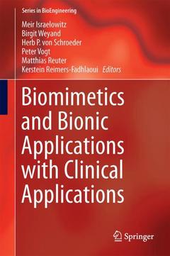 Couverture de l’ouvrage Biomimetics and Bionic Applications with Clinical Applications