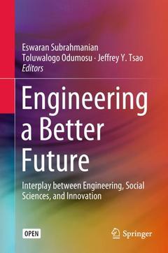 Couverture de l’ouvrage Engineering a Better Future