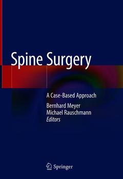 Couverture de l’ouvrage Spine Surgery