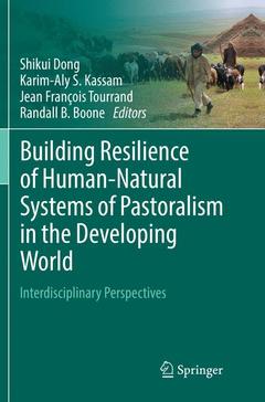 Cover of the book Building Resilience of Human-Natural Systems of Pastoralism in the Developing World