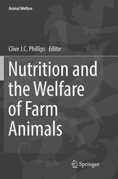 Couverture de l’ouvrage Nutrition and the Welfare of Farm Animals