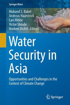 Couverture de l’ouvrage Water Security in Asia