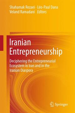 Couverture de l’ouvrage Iranian Entrepreneurship