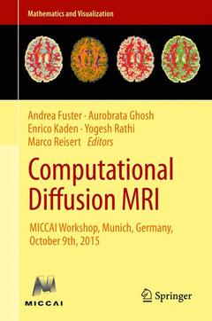 Couverture de l’ouvrage Computational Diffusion MRI