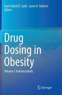 Couverture de l’ouvrage Drug Dosing in Obesity