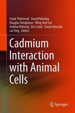 Couverture de l’ouvrage Cadmium Interaction with Animal Cells