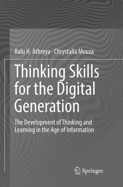 Couverture de l’ouvrage Thinking Skills for the Digital Generation