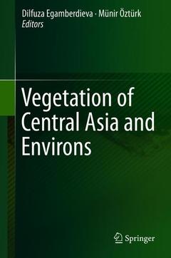 Couverture de l’ouvrage Vegetation of Central Asia and Environs