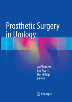 Couverture de l’ouvrage Prosthetic Surgery in Urology