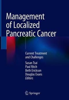 Couverture de l’ouvrage Management of Localized Pancreatic Cancer